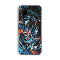 Black Unicorn: Huawei P40 Lite Transparant Hoesje