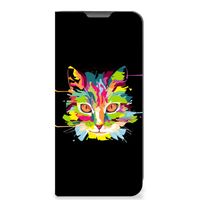OPPO A77 5G | A57 5G Magnet Case Cat Color