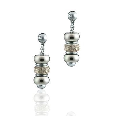 Dames oorbellen Time Force 2,5 cm