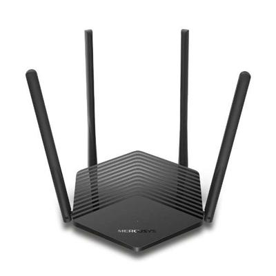 Mercusys MR60X draadloze router Gigabit Ethernet Dual-band (2.4 GHz / 5 GHz) Zwart