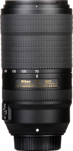 Nikon AF-P NIKKOR 70-300mm f/4.5-5.6E ED VR SLR Telezoomlens Zwart