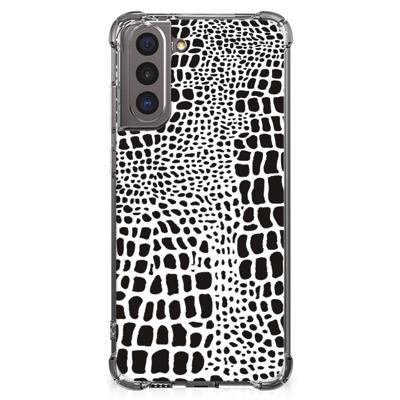 Samsung Galaxy S21 Case Anti-shock Slangenprint Samsung Galaxy S21 Case Anti-shock Slangenprint