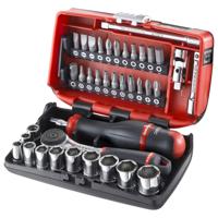 Facom Ultra Compacte Nano Doppenset 1/4" met Ratel 38-delig - R2NANOPB