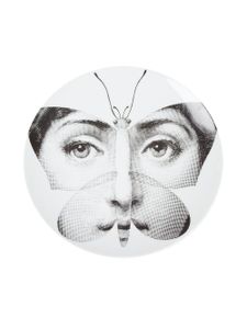 Fornasetti assiette "Tema e variazioni" - Blanc