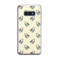 Vogeltjes: Samsung Galaxy S10e Transparant Hoesje