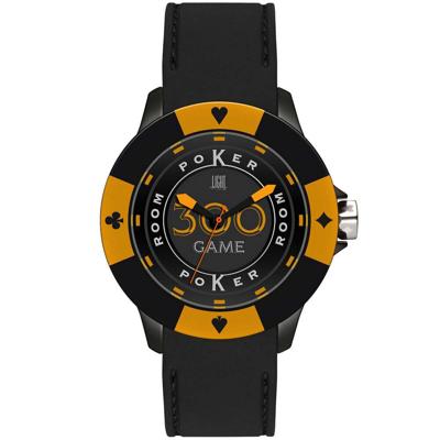 Horloge Uniseks Light Time POKER (Ø 41 mm)