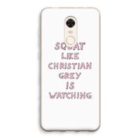Christian Grey: Xiaomi Redmi 5 Transparant Hoesje