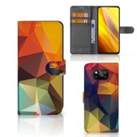 Xiaomi Poco X3 | Poco X3 Pro | Book Case | Polygon Color
