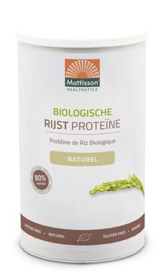 Mattisson Rijst proteine naturel vegan 80% bio