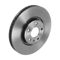 Remschijf COATED DISC LINE BREMBO, Remschijftype: Binnen geventileerd, u.a. für Audi