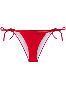 DSQUARED2 bas de bikini à fermeture nouée - Rouge