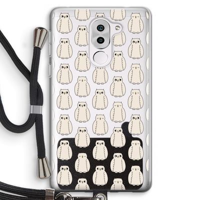 Uilen: Honor 6X Transparant Hoesje met koord