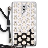 Uilen: Honor 6X Transparant Hoesje met koord
