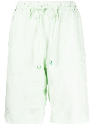 Alexander Wang short à lien de resserrage - Vert