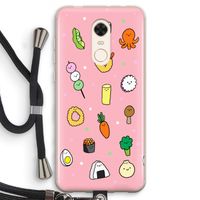 Happy bento friends: Xiaomi Redmi 5 Transparant Hoesje met koord