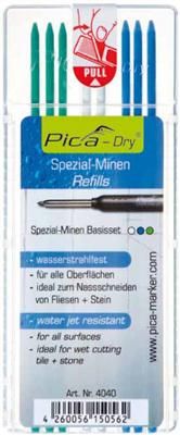 Pica Navulling verschillende kleuren 4040 Dry, 8st.