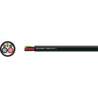 HELU ISOBUS PUR Hybride kabel 2 x 6 mm² + 2 x 2.50 mm² Zwart 17001528 100 m - thumbnail