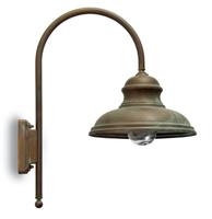 Moretti Luce Landelijke buitenlamp Mill - verouderd messing 1734.T.AR