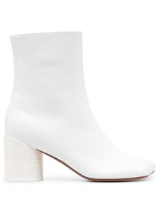 MM6 Maison Margiela bottines Anatomic 70 mm en cuir - Blanc