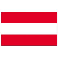 Landen thema vlag Oostenrijk 90 x 150 cm - thumbnail