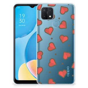 OPPO A15 TPU bumper Hearts