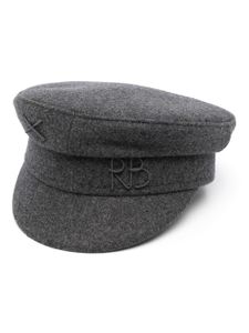 Ruslan Baginskiy casquette gavroche à logo brodé - Gris