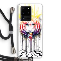 Fading: Samsung Galaxy S20 Ultra Transparant Hoesje met koord