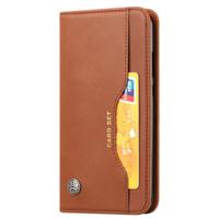 Knead huidtextuur horizontaal Flip lederen case voor Huawei Nova 3e/P20 lite met foto frame & houder & kaartsleuven & portemonnee (bruin)