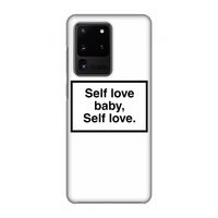Self love: Volledig geprint Samsung Galaxy S20 Ultra Hoesje