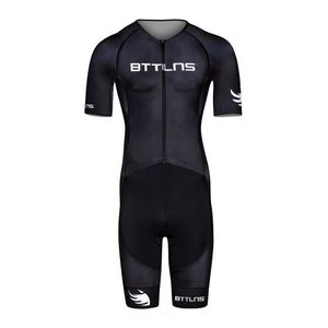 BTTLNS Typhon 2.0 trisuit korte mouwen zwart heren XS