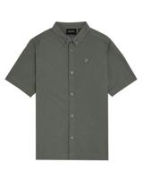 Lyle & Scott zomer blouse S/S jongens - Mercurial groen