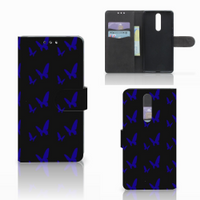 Nokia 8 Telefoon Hoesje Vlinder Patroon - thumbnail