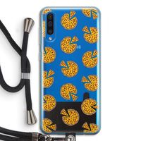 You Had Me At Pizza: Samsung Galaxy A50 Transparant Hoesje met koord