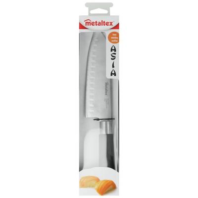 Metaltex asia santokumes 30 cm zwart/rvs