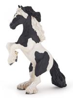 Plastic speelgoed figuur steigerend paard 16 cm   - - thumbnail