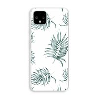 Simple leaves: Pixel 4 XL Transparant Hoesje