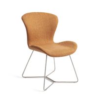 Jesper Home Eetkamerstoel 'Moji' Beehive Steel, kleur Flax and Hay