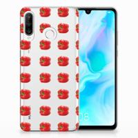 Huawei P30 Lite | Siliconen Case | Paprika Red