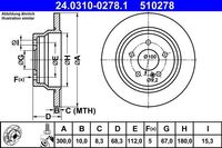 Powerdisc Remschijf 24031002781 Powerdisc Remschijf 24031002781