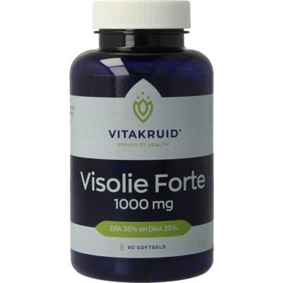Vitakruid Visolie Forte 1000 mg EPA 35% DHA 25%
