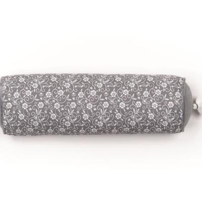 Polochon Kussen - TODAY - CHARME - Donkergrijze Capucine Print - 45 x 15 cm