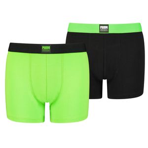 Puma Boys Placed Logo Boxer Green Combo 2-Pack-158/164