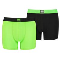 Puma Boys Placed Logo Boxer Green Combo 2-Pack-158/164 - thumbnail