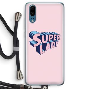 Superlady: Huawei P20 Transparant Hoesje met koord