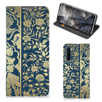 OnePlus Nord Smart Cover Beige Flowers - thumbnail