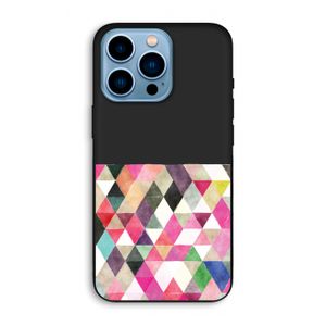 Gekleurde driehoekjes: iPhone 13 Pro Max Biologisch afbreekbaar hoesje