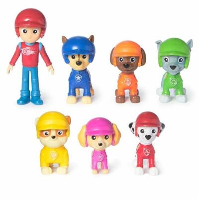Verzamelfiguur Spin Master MULTIPACK DE 7 FIGURAS DE RUEDAS DE RESCATE DE PAW Patrol