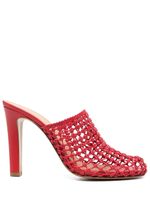 Ferragamo mules Ella à talon haut - Rouge