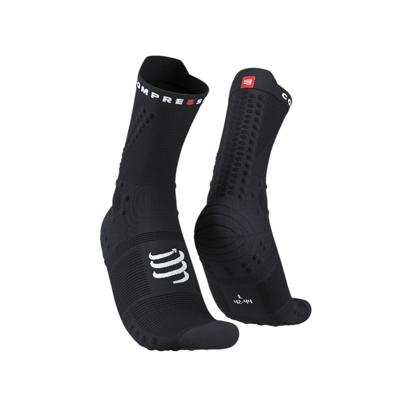 Compressport Pro racing V4 Trail hardloopsokken zwart