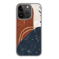 iPhone 13 Pro hybride hoesje - Abstract terracotta iPhone 13 Pro hybride hoesje - Abstract terracotta